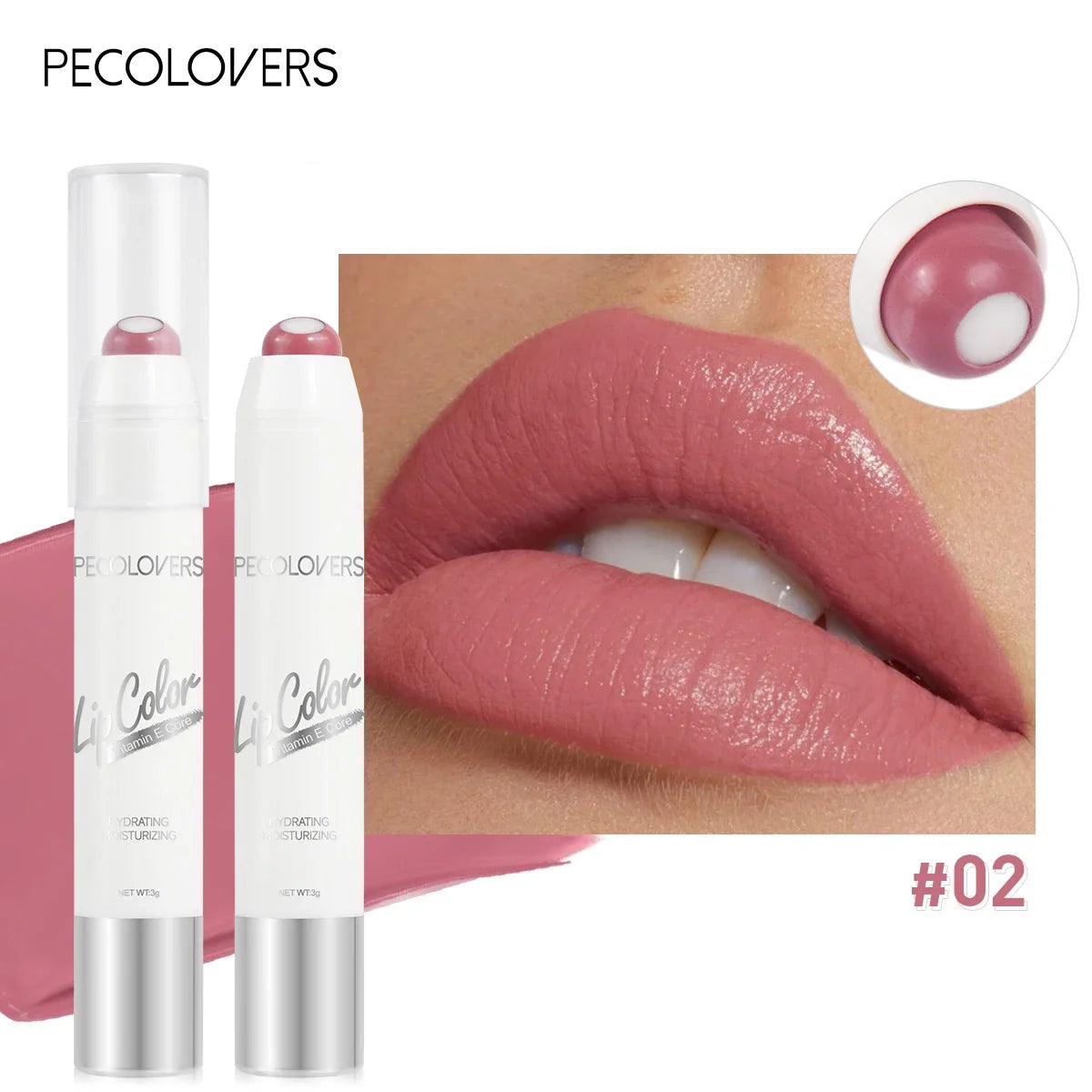 NewGirl 2-in-1 Velvet Lipstick & Balm – Hydrating Matte Finish