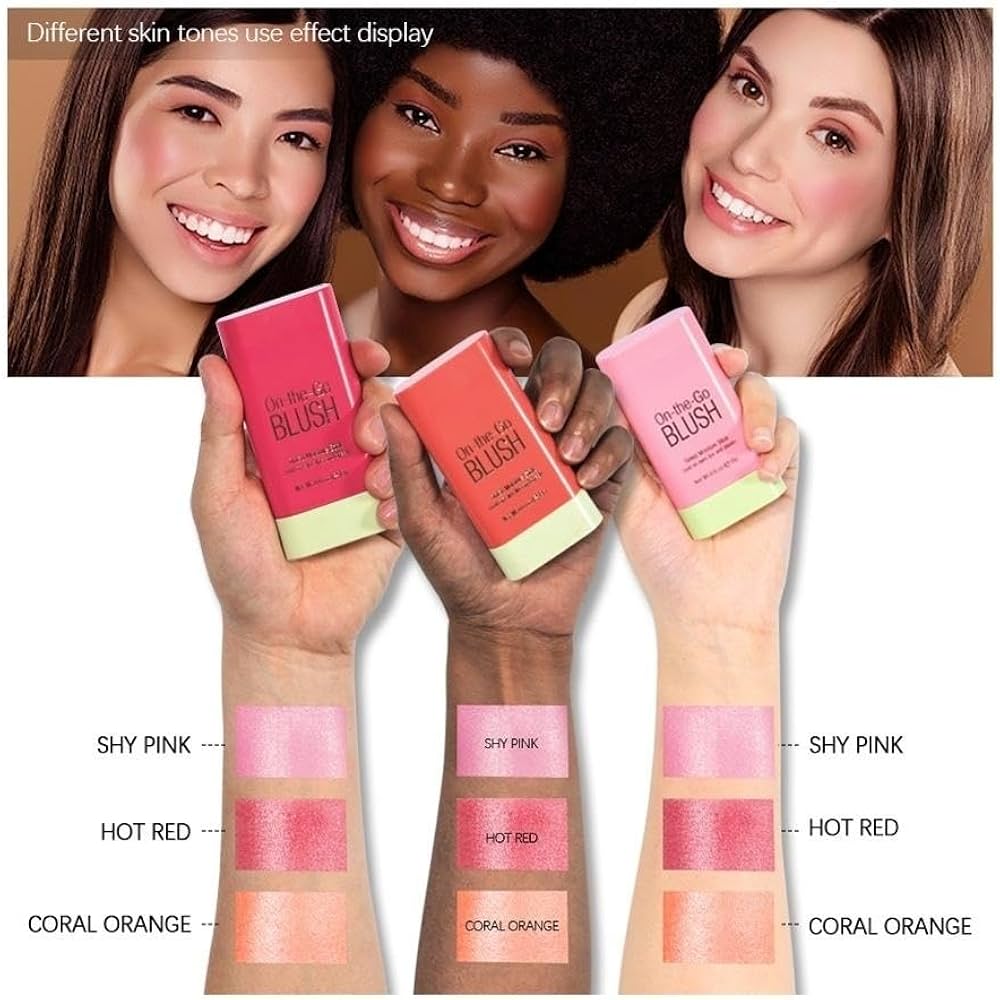 NewGirl Soft Bloom Cream Blush Stick – Natural Radiant Color