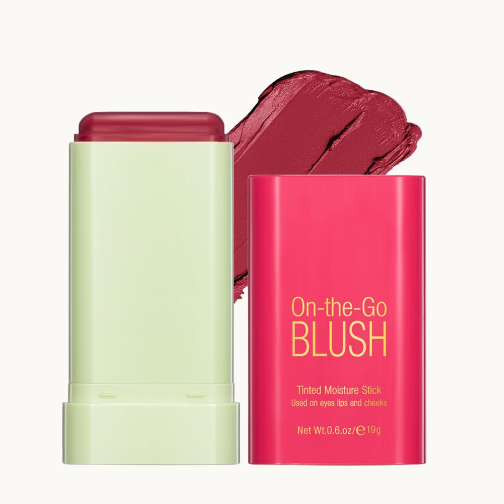 NewGirl Soft Bloom Cream Blush Stick – Natural Radiant Color